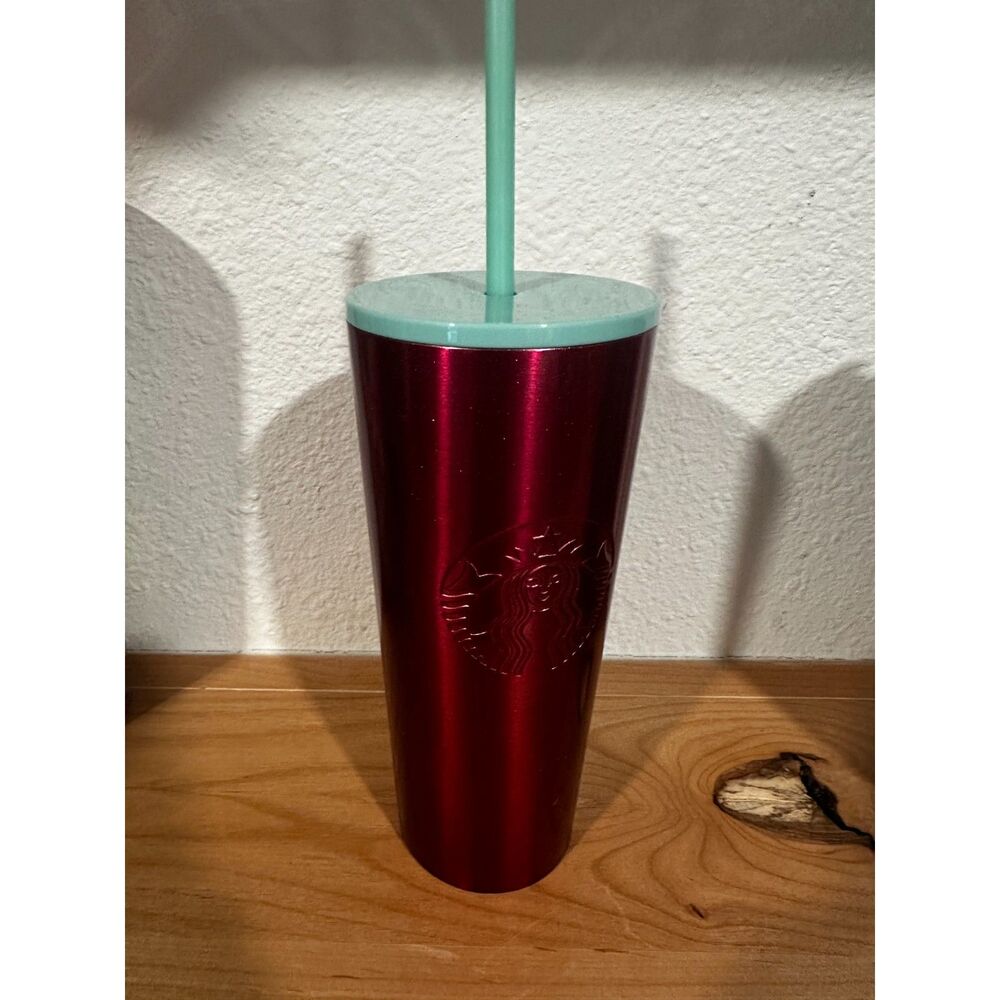 Starbucks 2023 European Summer Watermelon Stainless Steel Tumbler 16 Oz.